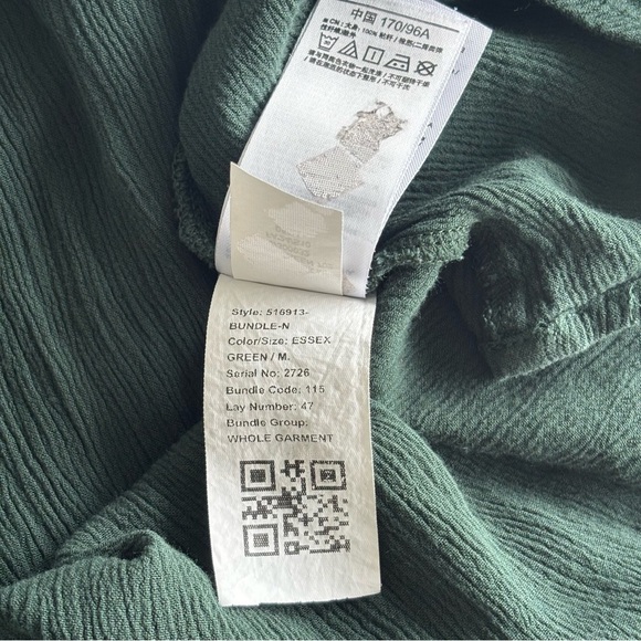 GAP Elegant Dark Green Maxi Dress - Picture 10 of 10